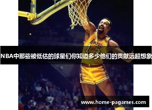 NBA中那些被低估的球星们你知道多少他们的贡献远超想象